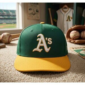 Oakland Athletics  youth A’s New era Adjustable MLB Hat By OC Sports